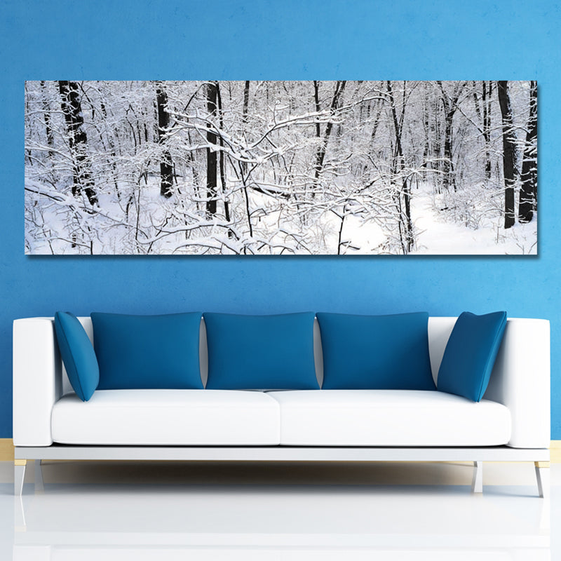 DYC 10494 Single Spray Oil Paintings Photography Forest Snow Scene Painting WallArt For Home Decoration Paintings