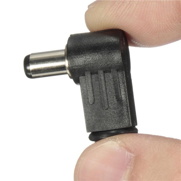 2.5x5.5mm Right Angle L 90 Male Plug Jack DC Power Tip Socket Connector Adapter