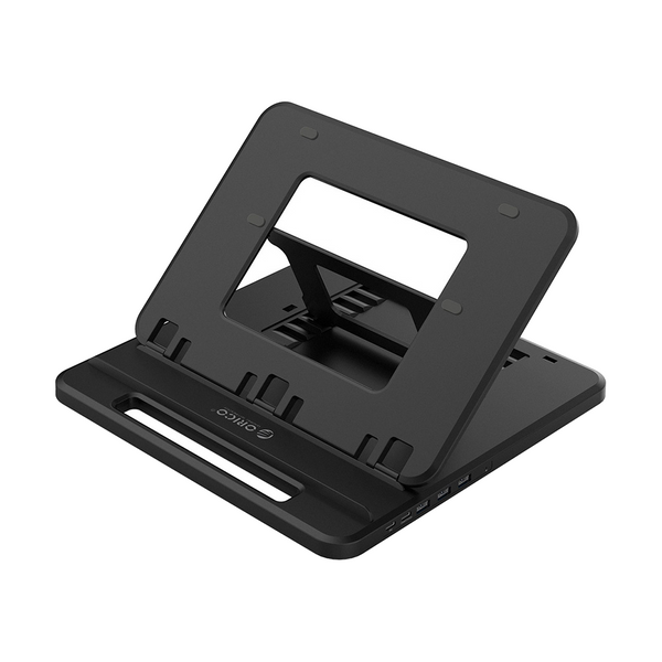 ORICO USB-C Docking Station Adapter With 3 * USB 3.0 Ports + 60W Type-C PD Port 7-angle Adjustable Laptop Stand For Laptop MacBook Huawei Xiaomi