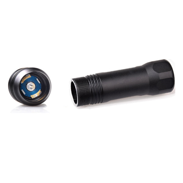 Nitesun DIV18 Diving Flashlight 630 Lumens AA/14500 Battery LED Lamp Camping Hunting 150m Waterproof Torch Light
