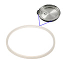 White 220mm Inside Dia Silicone Seal Gasket Seal Ring for Pressure Cooker Replacement Parts