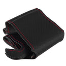 Car Steering Wheel Covers Wrap Handsewing Black For Chevrolet Cruze 2009-2014