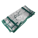 69x49x126cm Apex Roof 3-Tiers Garden Greenhouse Hot Plant House Shelf Shed Clear PVC Cover