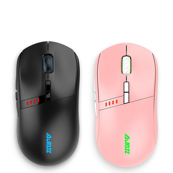 Ajazz i305Pro Dual Mode Type-C Wired + 2.4G Wireless 16000DPI Optical Mouse Rechargeable Gaming Mouse