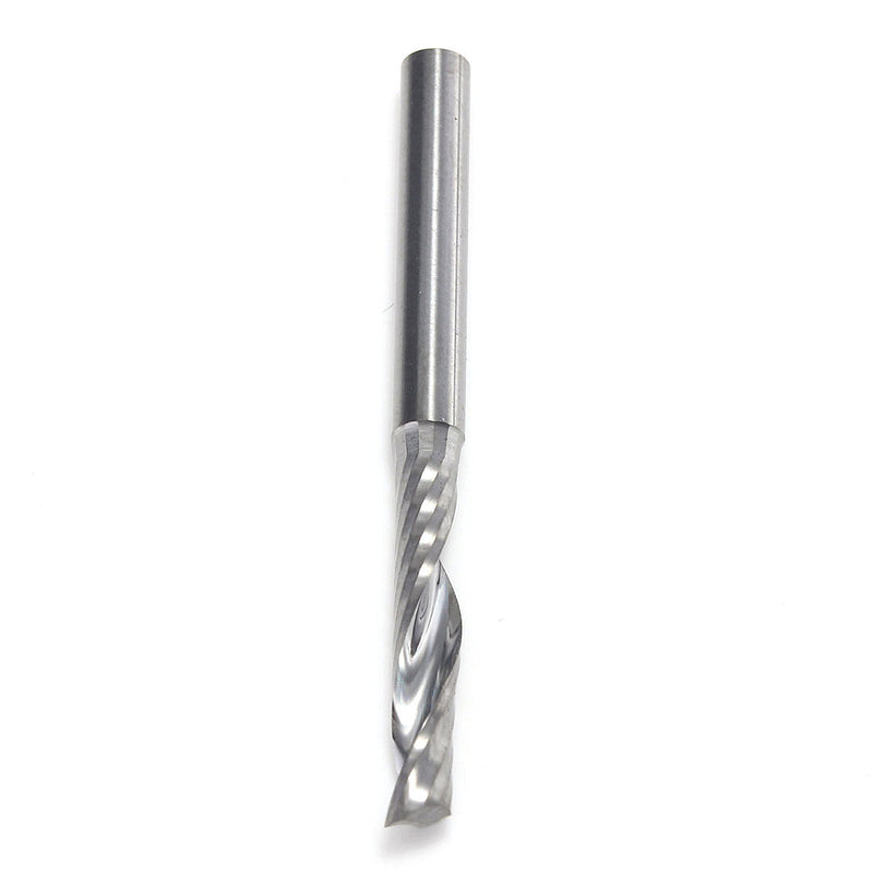 10pcs 3.175x17mm Single Flute End Mill Cutter 1/8 Inch Shank Tungsten Steel CNC Router Bit