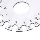 Stainless Steel Wire Gauge Round Thickness Measuring Wire Gage