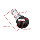 4pcs TR412 Rubber Wheel Tyre Valve Stem Dust Cap Cover Universal