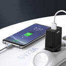 TOPK 18W QC3.0 Fast Charging USB Charger For iPhone 8 Plus XS 11 Pro Huawei P30 Pro Mate 30 Xiaomi Mi9 9 Pro S10+ Note10
