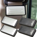 2Pcs Car Auto Seat Belt Clips Adjustable Comfort Safety Locking Stopper Extender Sliver Black
