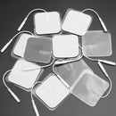 40pcs Replacement Tens Electrode Pad Pads EMS 5x5cm White Cloth