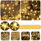 Battery Powered 2M 3M 5M 6M 10M Snow Flower Fairy Garland LED String Light for Wedding Party Decor
