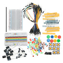 Resistor Buzzer Breadboard LED Dupont Cable Electronic Element Starter Kits