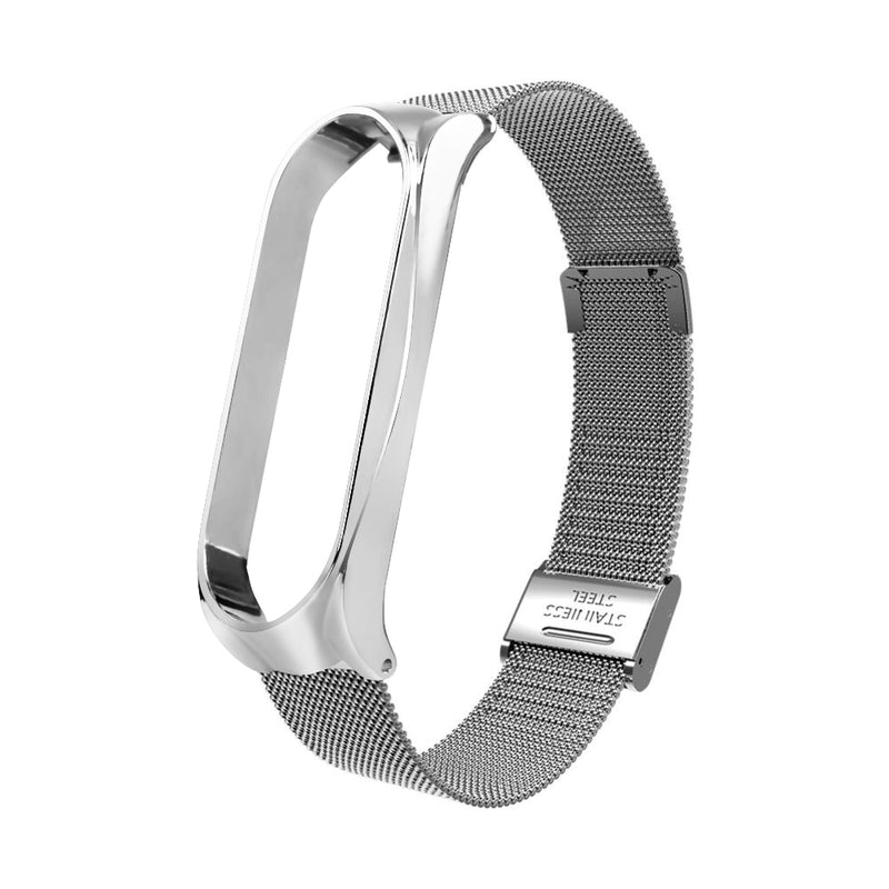 Bakeey Metal Watch Band Milan Stainless Steel Watch Strap for Xiaomi Mi band 4 Smart Watch