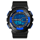 HONHX 82-666 Men Fashion Luminous Dsiplay Stopwatch Sport Style Digital Watch