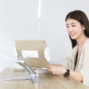 ROCK Aluminum Alloy Clip 360 Degree Rotation Wall Mount Desktop Holder for Mobile Phone Tablet