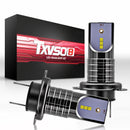 Txvso8 H7 55W 26000LM Car LED Headlights Bulb Fog Lamp IP68 Waterproof 6000K White 2PCS