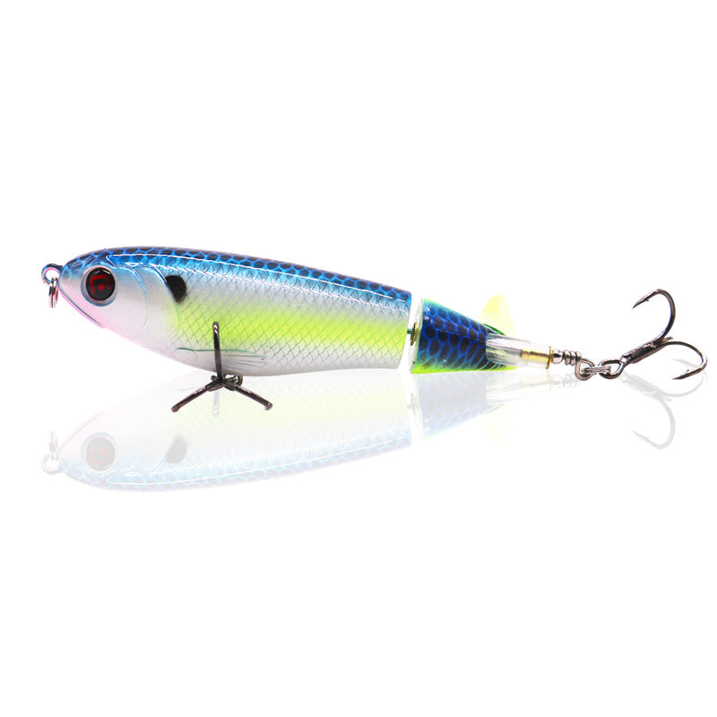 ZANLURE 5PCS 10.5cm 17g 3D Eye Fishing Lure with 2 Hooks Big Fishing Bait Set Fishing Tackle