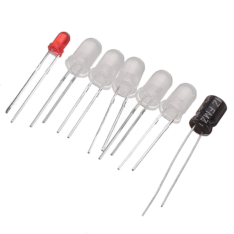 EQKIT TDL-555 Touch Delay LED Light DIY Kit Touch Delay Lamp Electronic Parts Production Kit DC 5V 3s to 130s Adjustable