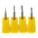 Drillpro 1/8 Inch Shank Single Flute Milling Cutter 1-3.17mm Tungsten Steel PCB Engraving Bit CNC Tool