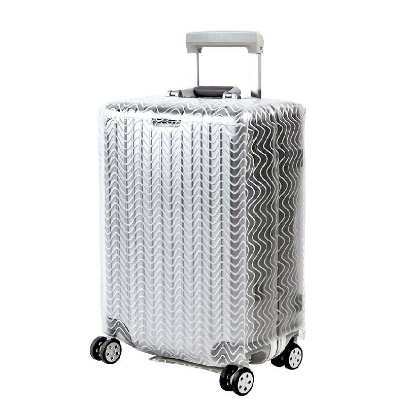 Honana PVC Transparent Clear Waterproof Luggage Cover Trolley Case Cover Durable Suitcase Protector
