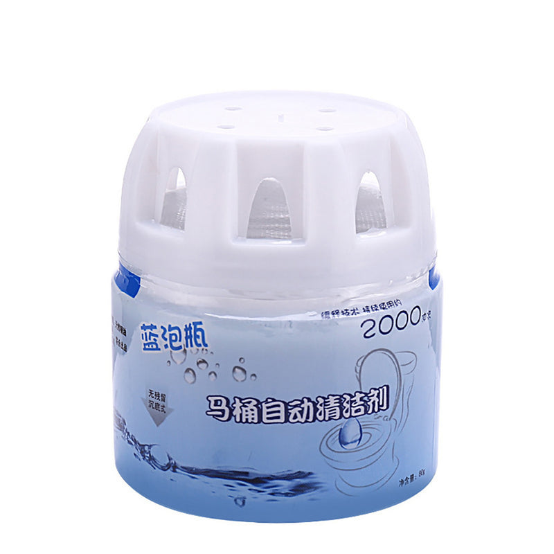 Automatic Toilet Bowl Cleaner Magic Flush Bottled Toilet Cleaner Toilet Tank Bathroom Foam Cleaning System Blue Bubble Deodorant