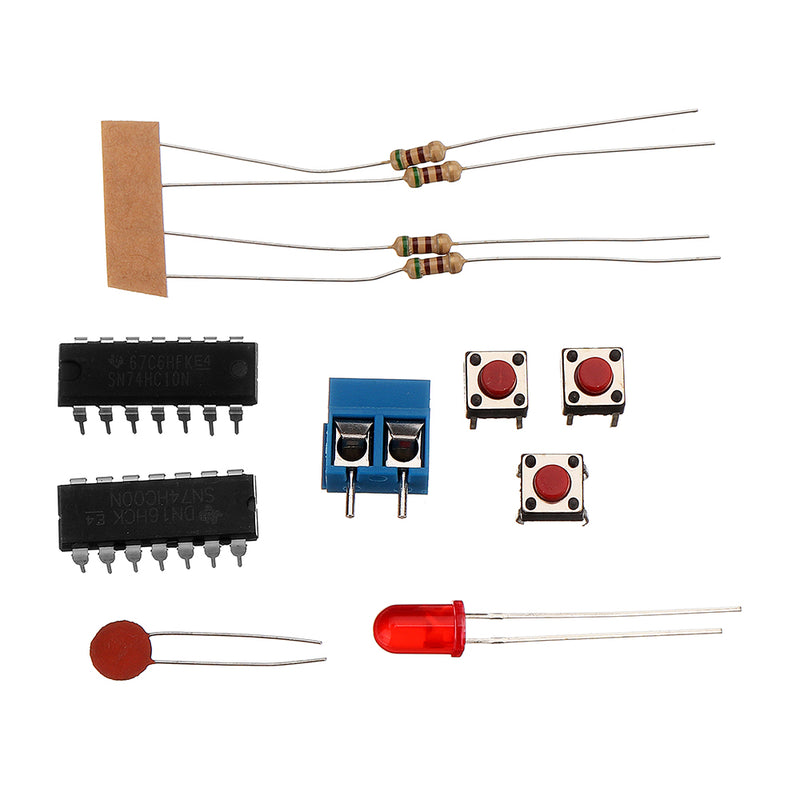 3pcs DIY Three Person Voter Module Kit DIY Electronic Production Kit 74HC00+74HC10