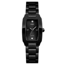 SKMEI 1400 Fashion Casual Style Watch Women Rhinestone Stainless Steel Waterproof Quartz Watch