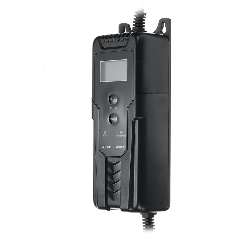6/12V 2/4A 65W Battery Charger Automatic Pulse Repair Maintainer Intelligent For Car Motorcycle 100V-240V 4.5AH-100AH