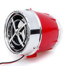 Pair 12V Motorcycle MP3 Player Speaker APP Control Alarm FM Radio With bluetooth Function