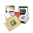FANBIYA Aluminum Alloy Micro Usb to USB2.0 OTG Adapter for Samsung HUAWEI Xiaomi