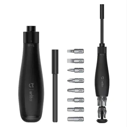 XIAOMI MIJIA Wiha 8 In 1 Ratchet Screwdriver Popup Design Household Screw Driver Repair Tool