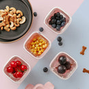 Kalar 2/4Pcs Set Baby Infant Food Container Silicone Glass Tableware Lunch Fruit Storage Box from xiaomi youpin
