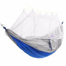 Portable Double Mosquito Net Hammock Swing Bed 2 Person Hanging Sleeping Bed Travel Camping