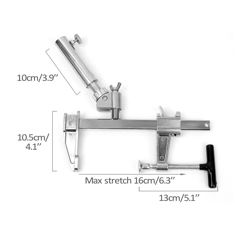 Adjustable Fishing Rod Holder Mount Stainless Steel Pole Bracket Stand Boat Holder