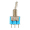 5Pcs 125V 6A ON/ON 3 Pin SPDT Toggle Switch With Waterproof Cover Cap