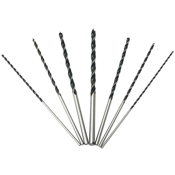 7pcs 300mm Extra Long Brad Point Twist Drill Bits Set 12 Inch Wood Working Drill Bit