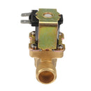 DC 12V Brass Electric Solenoid Valves 2 Way Normally Closed Valve