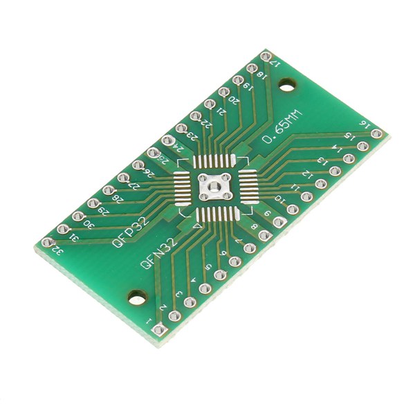 QFN32 QFP32 Converter SMD To DIP Adapter PCB Universal Board