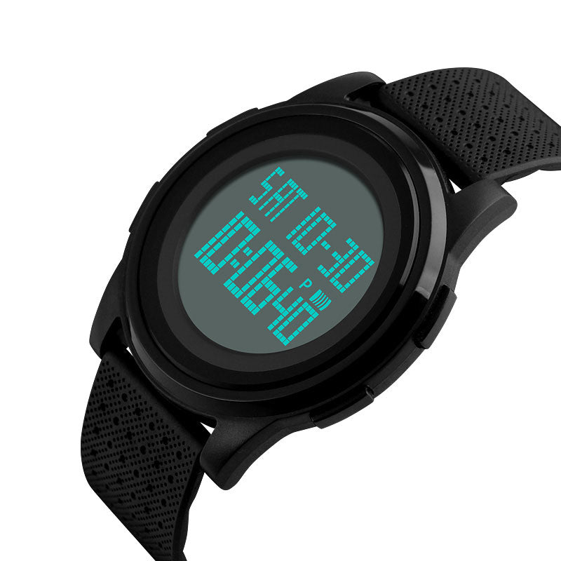 SKMEI 1206 LED Fashion Male Female EL Light 50M Waterproof Digital Watch