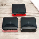 20000mAh Wireless Charging External Battery Power Bank Mini Dual USB Portable