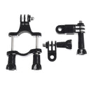 Bicycle Motorcycle Camera Holder Stand Bracket For GoPro XiaoYi SJCAM Mini Camera