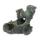 Yani Aquarium Decorations Fish Tank Tree Wood Hideaway House Ornament Realistic Aquarium Decor