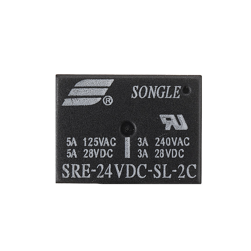 5Pcs SRE-05V 12V 24VDC-SL-2C Relay Module 3A 8PIN