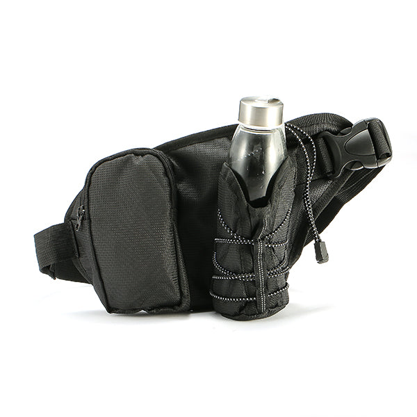 KCASA KC-BC07 Running Cycling Waist Water Bottle Carrier Belt Bag Travel Sport Phone Kettle Holder