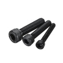 Suleve MXCH5 500Pcs M3 M4 M5 Carbon Steel Screw Hex Socket Cap Head 8-20cm Bolt Nut Assortment