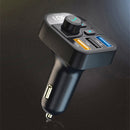 Bakeey 3.1A 3 USB Car Charger LED Display FM bluetooth Transmitter Handsfree Audio MP3 Player for iPhone X XR Xs Note9 S9 Mi8