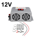 800W 12V/24V 3 Hole Dual Gear Heating Air Conditioning Heater Electric Heating Defroster Heater Car Heater Warming Eqiupment Set
