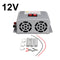 800W 12V/24V 3 Hole Dual Gear Heating Air Conditioning Heater Electric Heating Defroster Heater Car Heater Warming Eqiupment Set