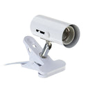 E27 AC110-265V 40W SMD2835 Three-Leaf Foldable Full Spectrum LED Grow Light Bulb With Lamp Holder Clip