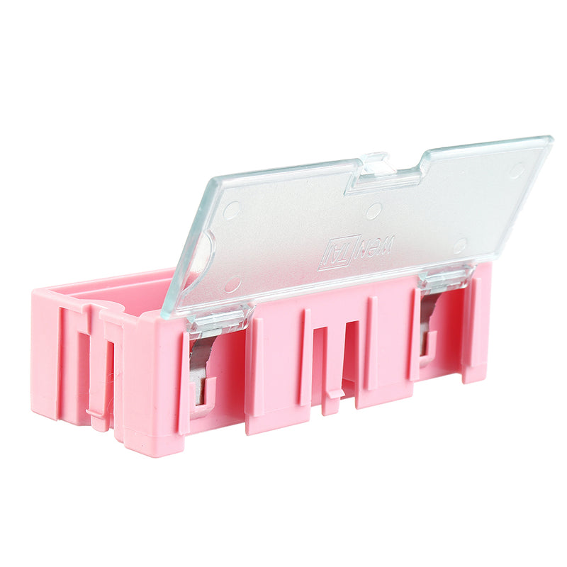 NO.2 Small Splicable Tool Box Screw Object Electronic Project Component Parts Storage Box Case SMT SMD Pops Up Patch Container